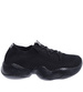 Lekkie sznurowane czarne buty sportowe damskie /A1-3 15727A T184/