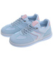 Wiązane snekaersy damskie niebieskie pastelowe /F10-1 18826 G455/