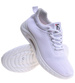 Białe wiązane sneakersy buty sportowe /A2-2 17710 W182/