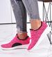 Lekkie damskie buty sportowe Fuksja /C4-1 12306 T199/