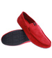 Czerwone męskie mokasyny półbuty z zamszu /D6-1 15633 T250/