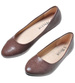 Modne damskie balerinki Brązowe /E7-2 7378 S078/