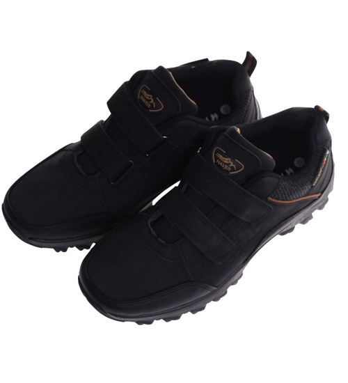 Męskie buty trekkingowe na rzepy ost462