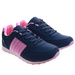 Granatowo różowe damskie buty sportowe /G5-2 17417 T301/