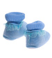 Niebieskie pluszowe kapcie dla niemowląt /H2 17569 MX2-5/