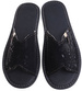 Czarne domowe klapki kapcie /D8-1 16205 S165/