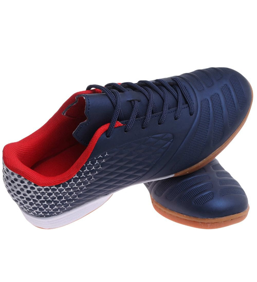 Chłopięce trampki halówki wiązane Sznurowane /C7-3 18136 T581/