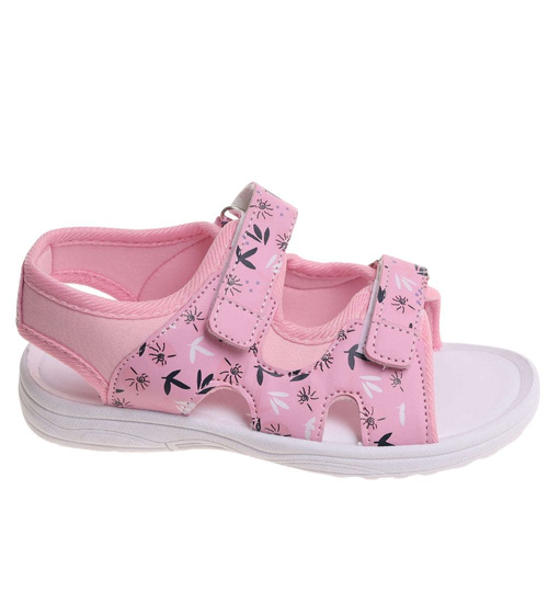 Różowe sandały dla dziewczynki /B3-2 17886 T294/