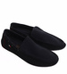 Czarne wsuwane półbuty mokasyny /B2-3 16628 S396/