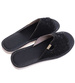 Czarne domowe klapki kapcie /D8-1 16205 S165/