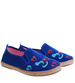 Wsuwane niebieskie tenisówki dziewczęce /E5-1 7834 S095/