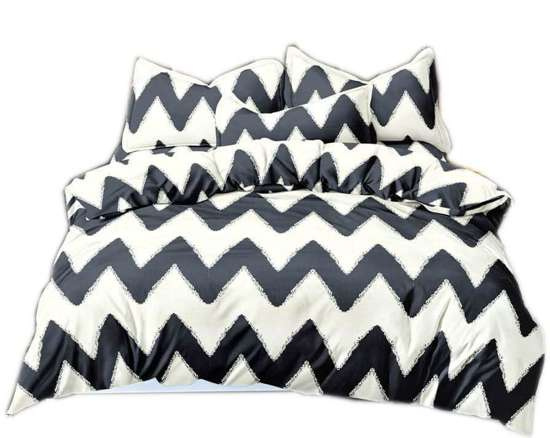 Trzyczęściowy komplet satynowej pościeli 200x220 /H2-K26 10991 S394/ Trzyczęściowy komplet satynowej pościeli 200x220 /H2-K26 10991 S394/