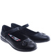 Czarne dziewczęce balerinki z paseczkiem /F1-2 13995 S190/
