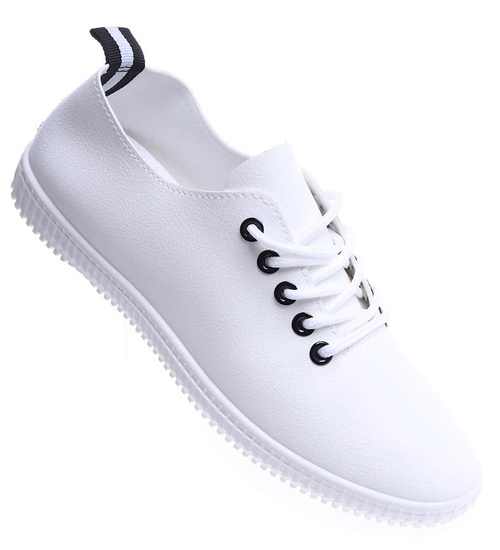 Białe tensiówki damskie /c7-3 14785 T274/