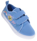Niebieskie trampki dziewczęce na rzepy /A8-3 10874 T191/