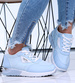 Klasyczne niebieskie buty sportowe damskie /A6-3 16062 G283/