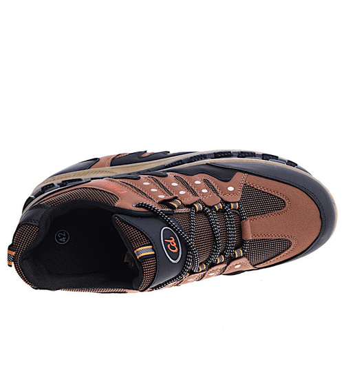 Camelowe sportowe buty męskie trekkingowe /A9-1 14951 T421/