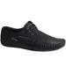 Półbuty męskie czarne sznurowane /E7-1 17874 S396/