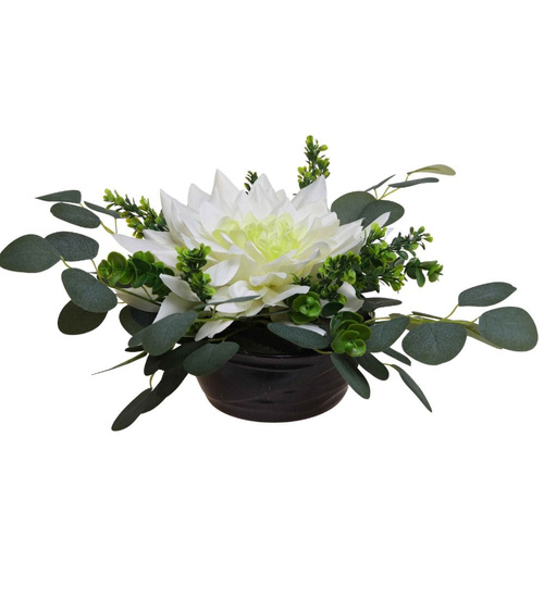 Stroik białe kwiaty KOMP150 M2