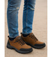 Wiązane buty trekkingowe męskie /C3-3 18131 T487/