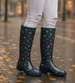 Kalosze damskie z wysoką cholewką /D1-1 18267 T345/