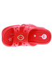 Czerwone wodoodporne klapki dziecięce na basen i plażę /F6-1 16263 S094/