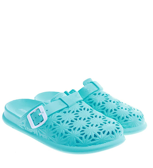 Morskie damskie klapki na basen /C2-1 13842 S194/