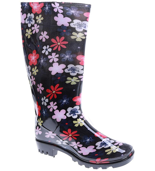 Kolorowe kalosze z długą cholewką /G3-1 15792 T339/