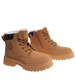 Karmelowe botki trapery z ociepleniem /G7-1 18452 T342/