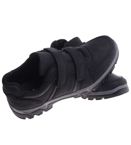 Męskie buty trekkingowe na rzepy /E7-3 18187 T480/