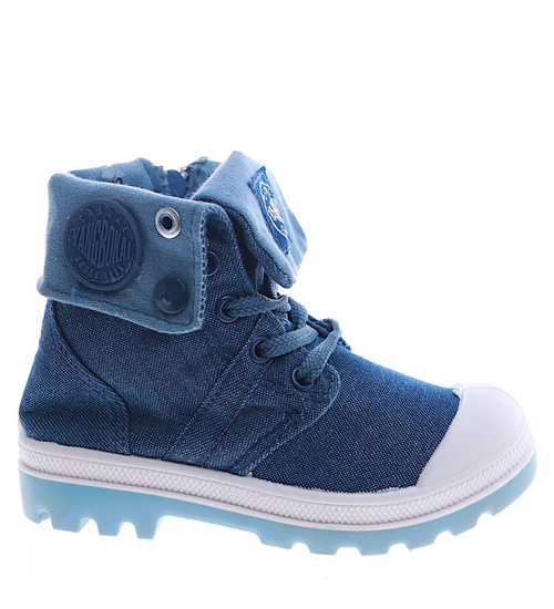 Chłopięce trampki z wywijaną cholewką /G3-2 13509 T196/