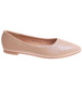 Beżowe klasyczne baleriny damskie /E4-2 17737 W192/