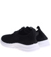 Ażurowe czarne buty sportowe damskie /C3-3 16129 T230/