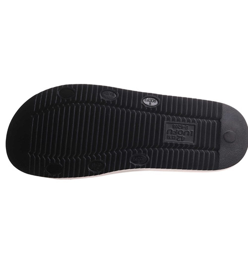 Klapki męskie czarno zielone wodoodporne na plażę /C2-1 17856  T008/