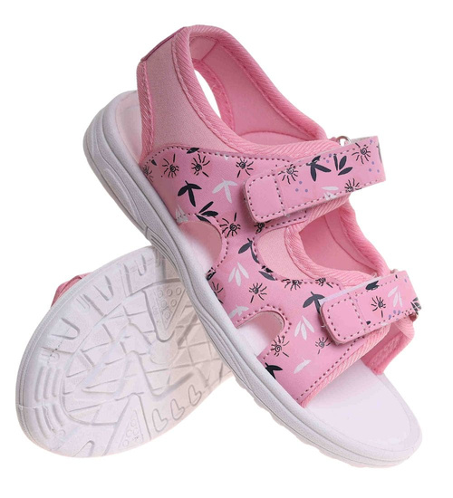 Różowe sandały dla dziewczynki /B3-2 17886 T294/