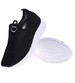Ażurowe czarne buty sportowe damskie /C3-3 16129 T230/