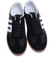 Sznurowane czarne trampki halówki /F1-3 18158 T484/