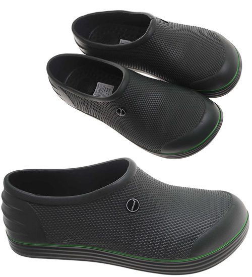 Oliwkowe męskie kalosze piankowe /H2 17794a T18-45 +h2/