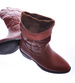 Klasyczne brązowe kozaki z ociepleniem /A8-2 12572 T393/