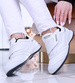 Białe sportowe buty na rzep E4-3 13996 S244/