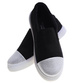 Czarne wsuwane trampki dziewczęce slip on /E5-2 13683  T004/