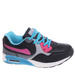 Sznurowane dziewczęce buty sportowe BL-Turq-Fuks /C1-2 18129 T292/