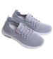 Wsuwane szare buty sportowe męskie /C1-1 17755 GF285/