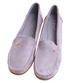 Szaro fioletowe czółenka na niskim koturnie /F7-3 17665 W289/