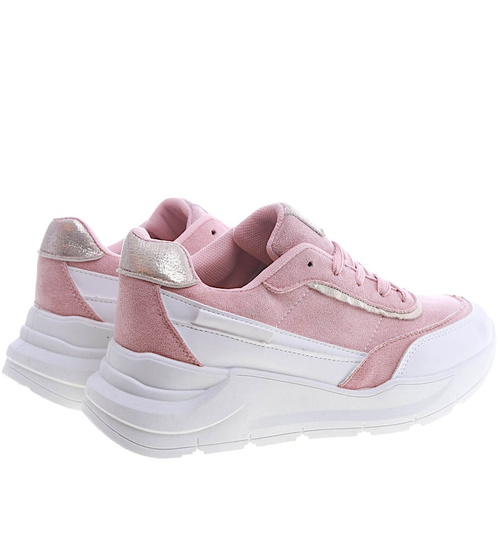 Pastelowe sneakersy buty sportowe damskie /F9-2 13409 S3299/