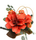 Duży stroik Pomarańczowe kwiaty KOMP144 M700