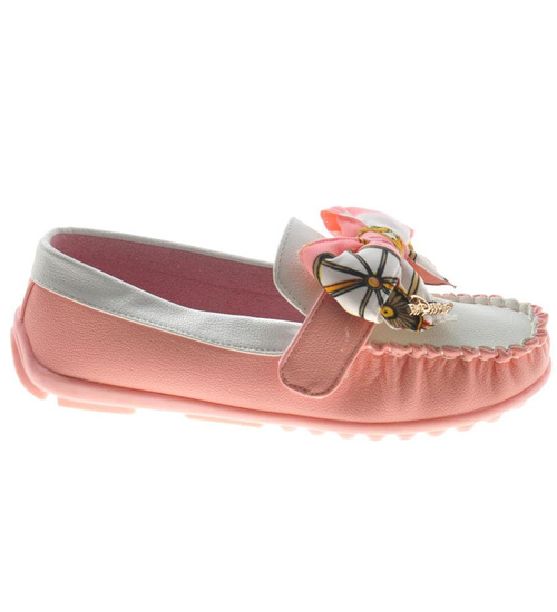 Casualowe półbuty dziewczęce Różowe /G11-2 8135 S191/