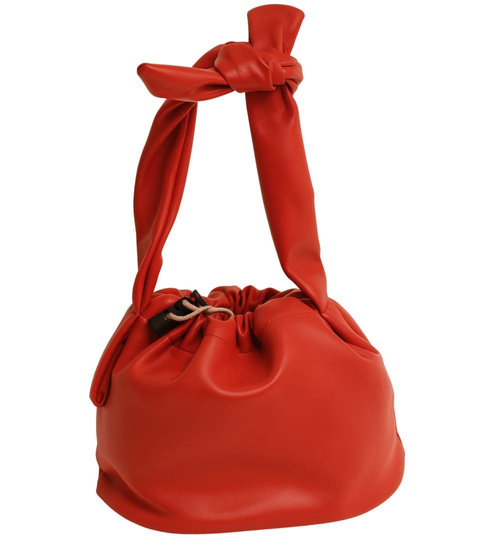 Czerwona torebka z kokardą /H2 K24 TB658 G105/