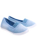 Wiosenne dziecięce trampki slip on Liht Blue /F7-2 13693 T037/