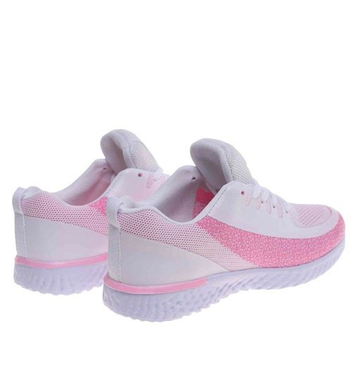 Wygodne sznurowane buty sportowe damskie /D2-2 18652 T255/